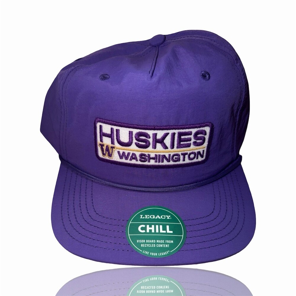 Washington Huskies NCAA  Snapback Hat Cap Purple Adjustable NCAA UW
